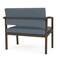 Lesro Lenox Steel Bariatric Chair Metal Frame, Bronze, RF Serene Upholstery LS1401 - alternate 2